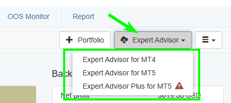 Export Expert Advisors